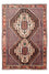 Tapis persan - Nomadic - 199 x 133 cm - rouge clair