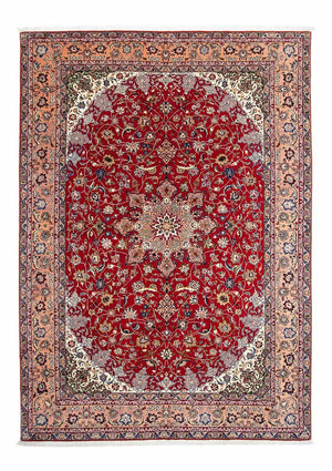 Tapis persan - Tabriz - Royal - 307 x 205 cm - rouge foncé