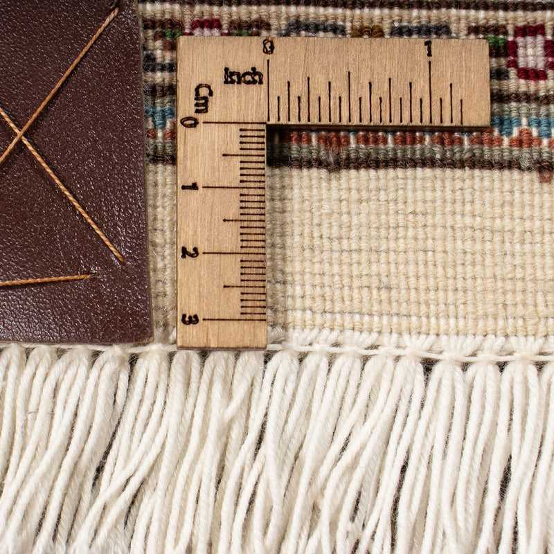 Tapis persan - Tabriz carré  - 258 x 251 cm - marron clair