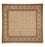 Tapis persan - Tabriz carré  - 248 x 243 cm - beige