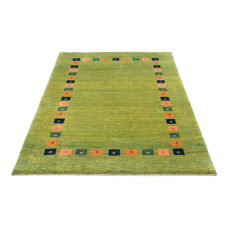 Tapis Gabbeh - Loribaft Persan - 154 x 107 cm - vert