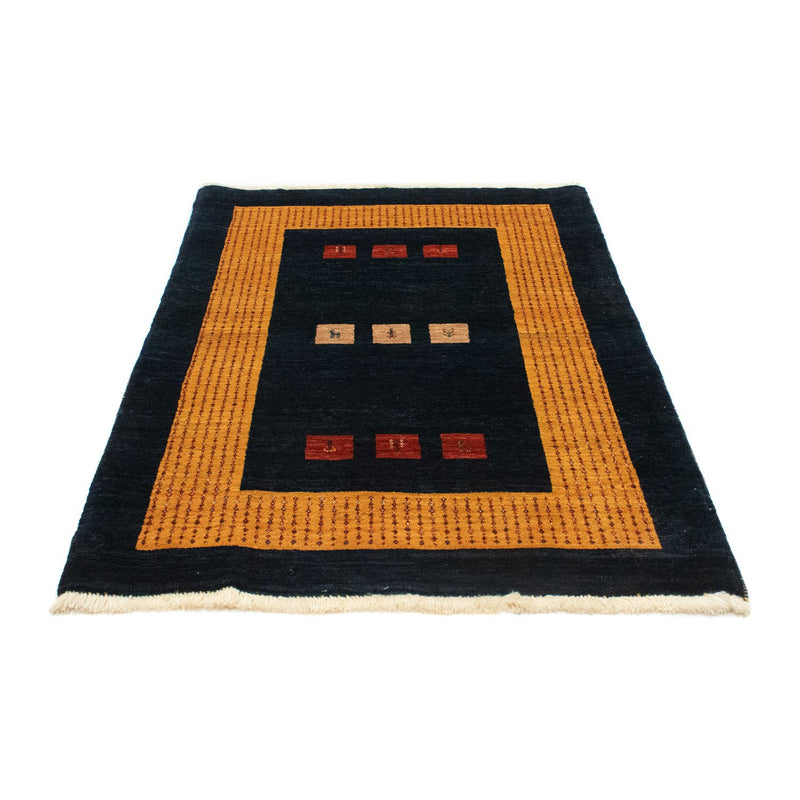 Gabbeh Teppich - Perser 152 x 105 cm - dunkelblau
