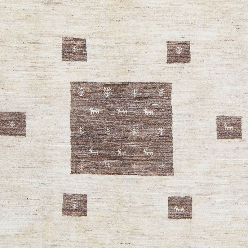 Tapis Gabbeh - Loribaft Persan - 340 x 250 cm - beige