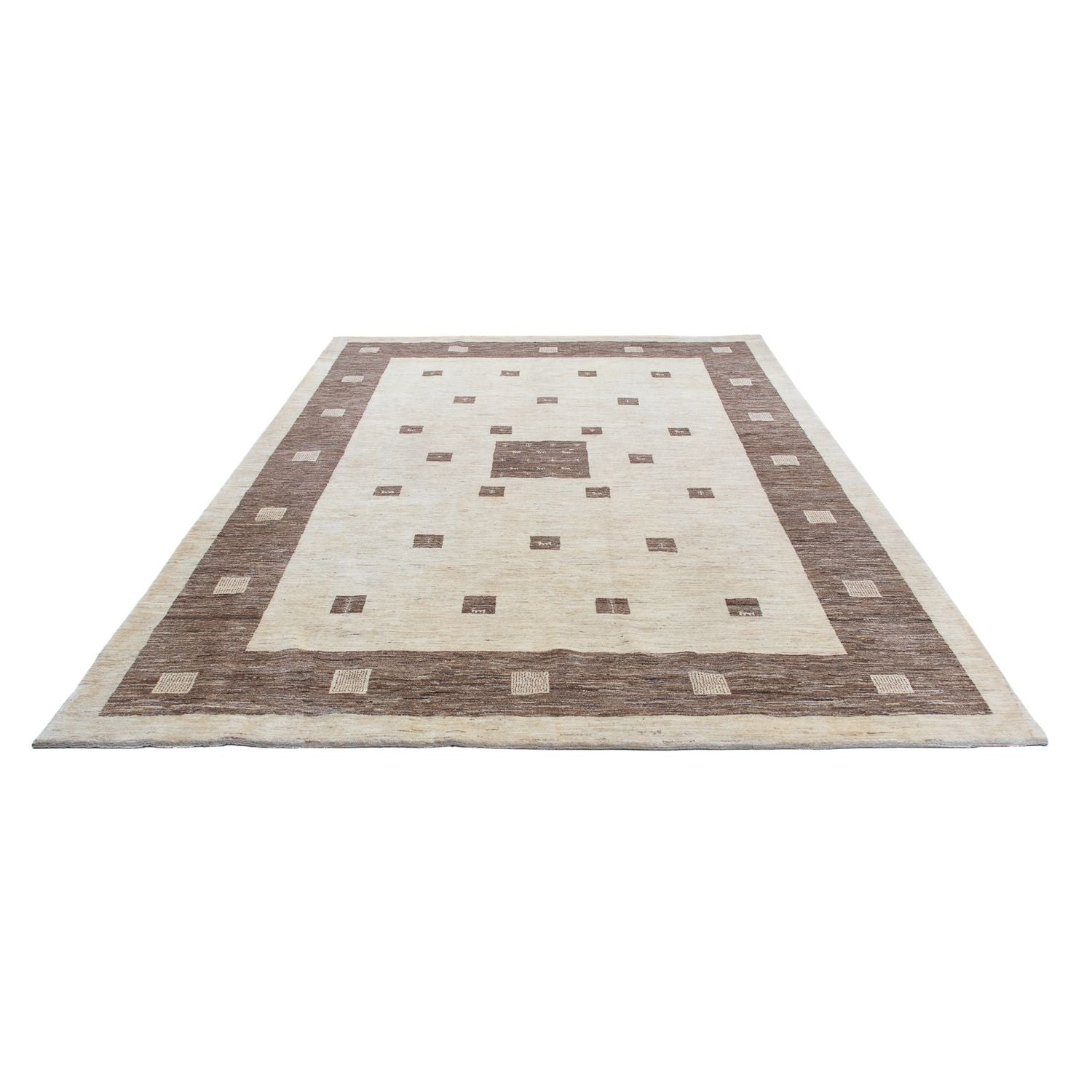 Tapis Gabbeh - Loribaft Persan - 340 x 250 cm - beige