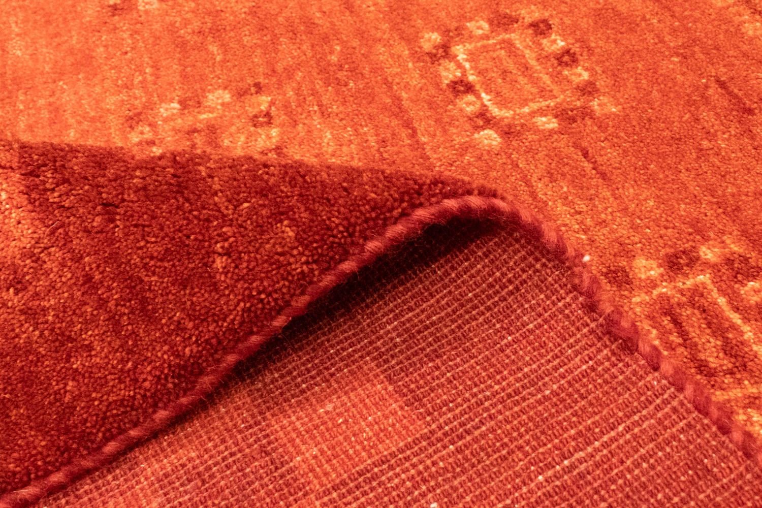 Tapis Gabbeh - Persan - 228 x 167 cm - rouge