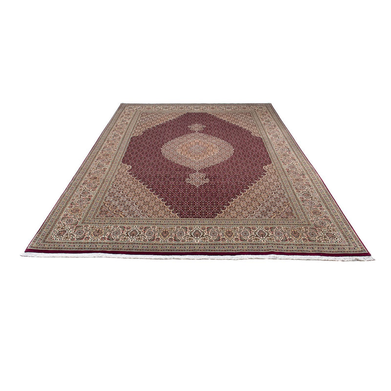 Tapis persan - Tabriz - 300 x 200 cm - rouge foncé