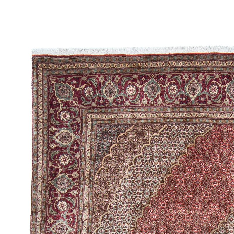 Tapis persan - Tabriz - 303 x 200 cm - rouge clair
