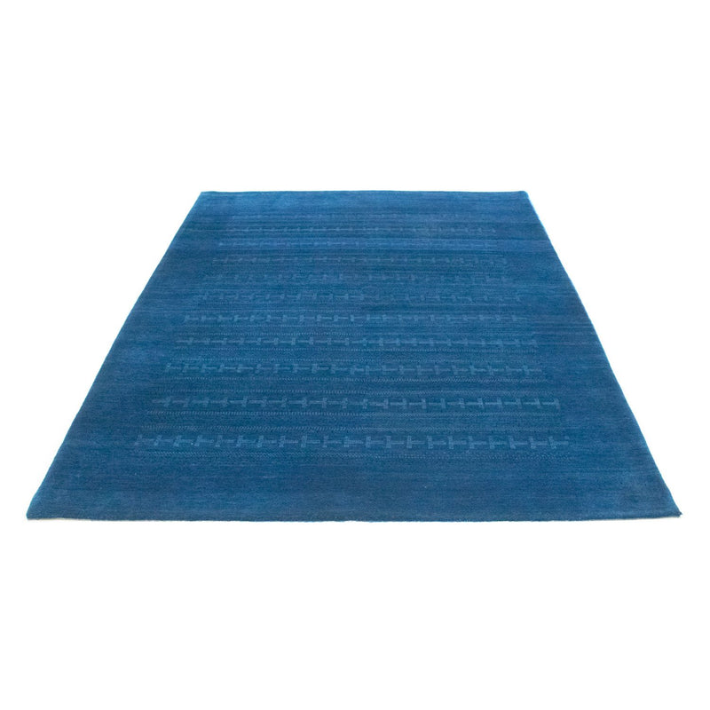 Tapis Gabbeh - Loribaft Persan - 243 x 171 cm - bleu