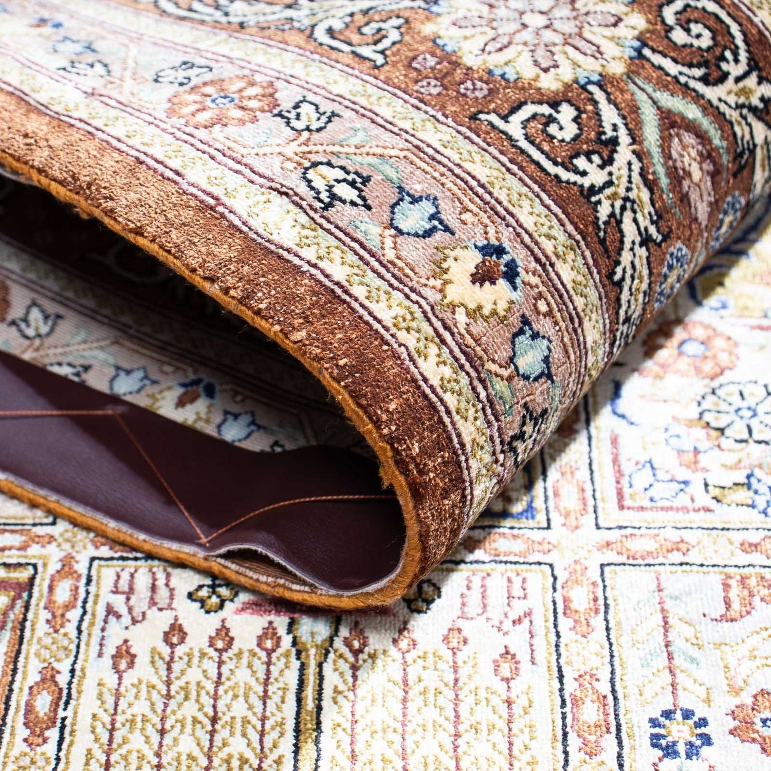 Tapis persan - Ghom - 148 x 100 cm - multicolore