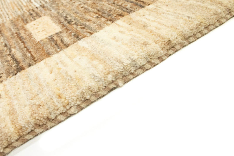 Tapis Gabbeh - Loribaft Persan - 228 x 161 cm - marron clair