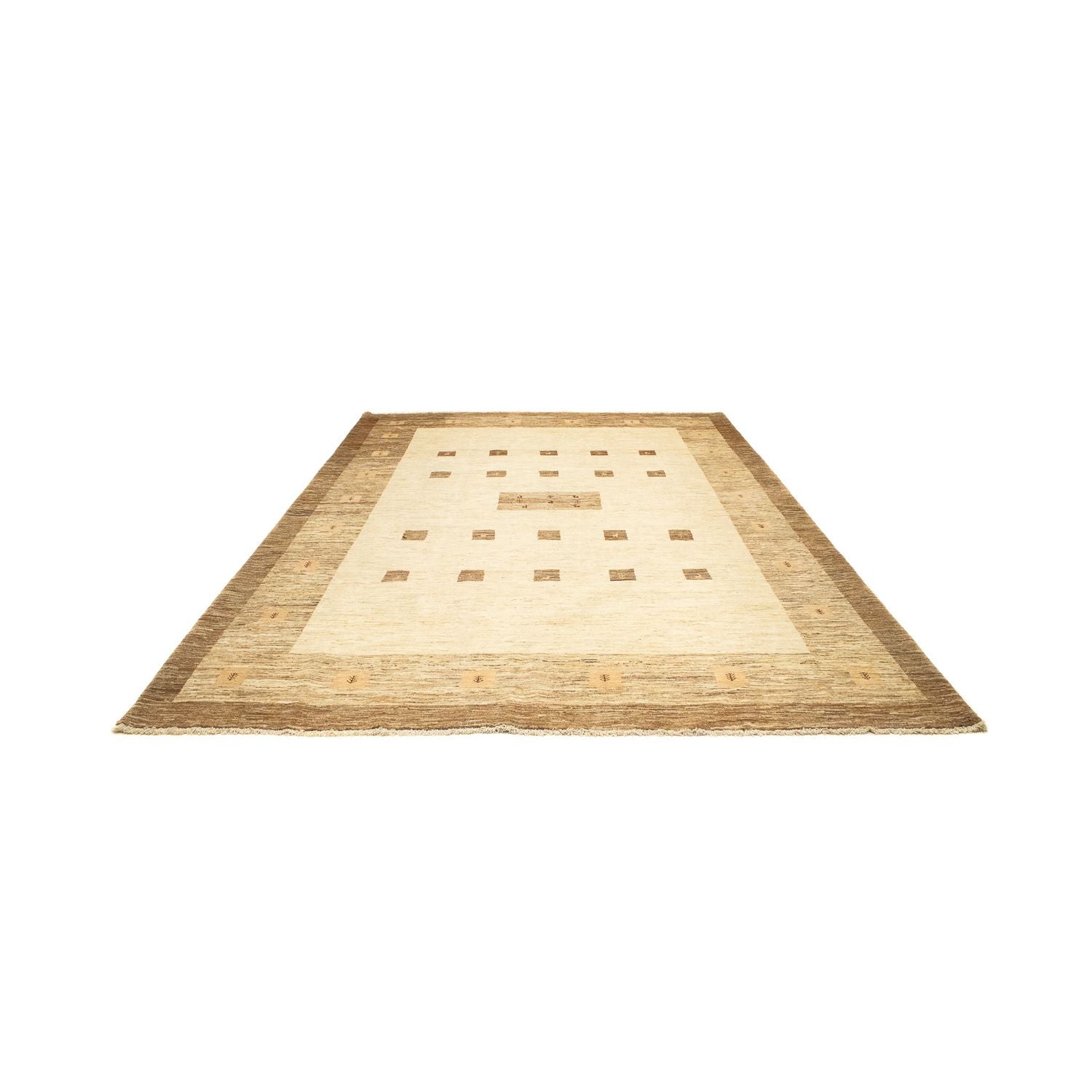 Tapis Gabbeh - Loribaft Persan - 345 x 247 cm - beige