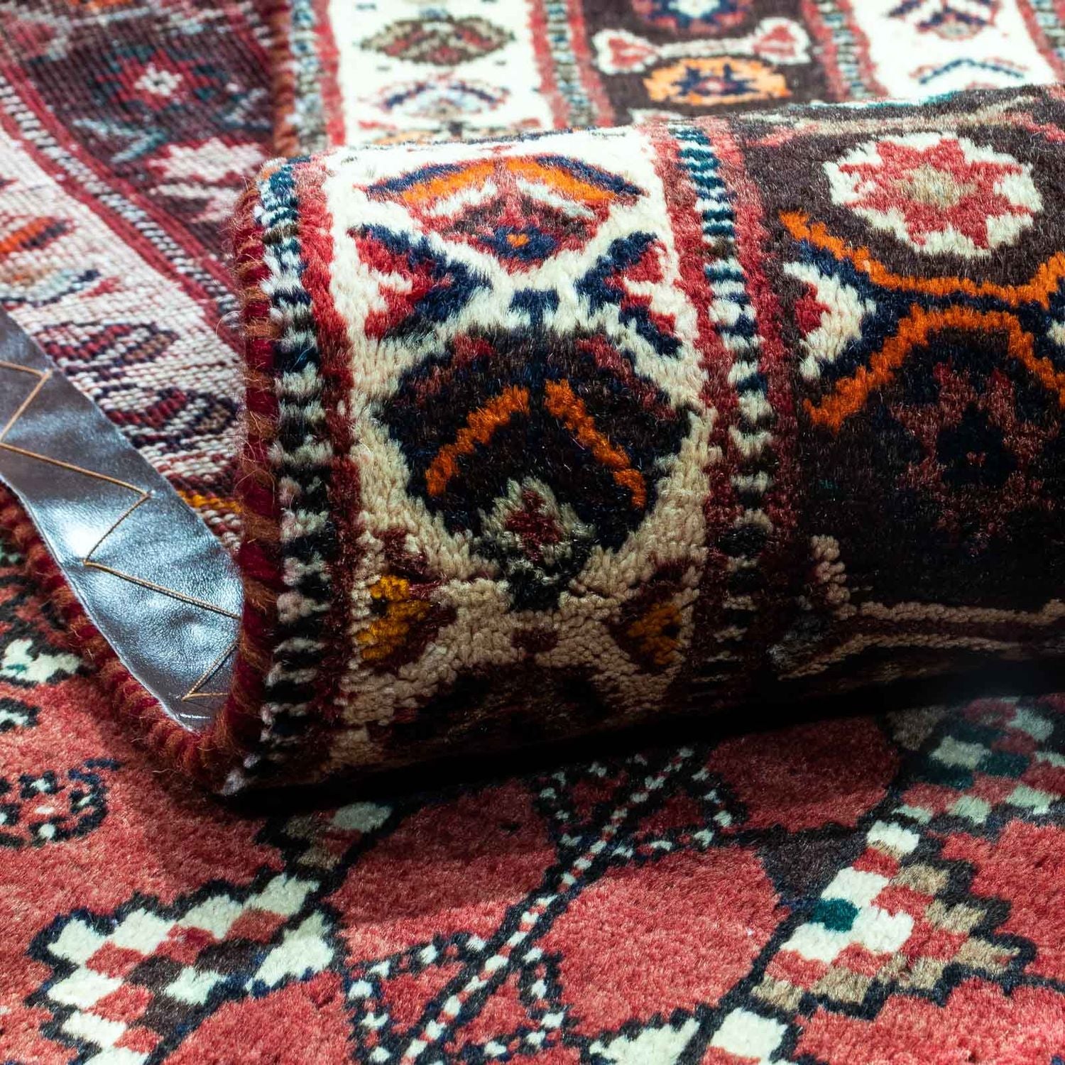 Tapis persan - Nomadic - 260 x 176 cm - rouge