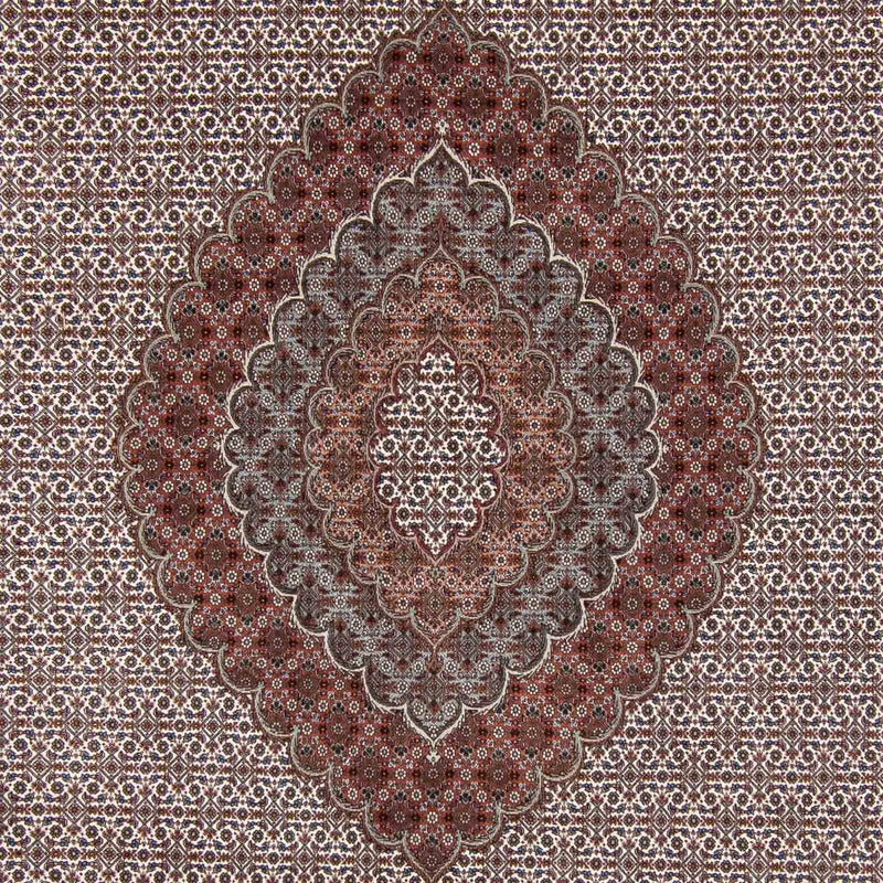 Tapis persan - Tabriz - 355 x 253 cm - marron foncé