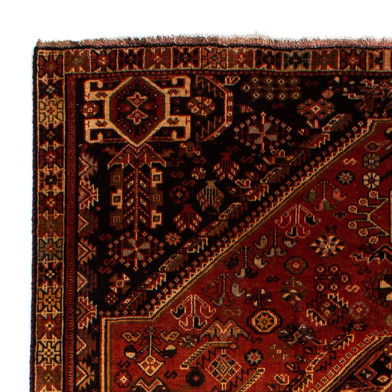 Tapis persan - Nomadic - 290 x 185 cm - rouge foncé