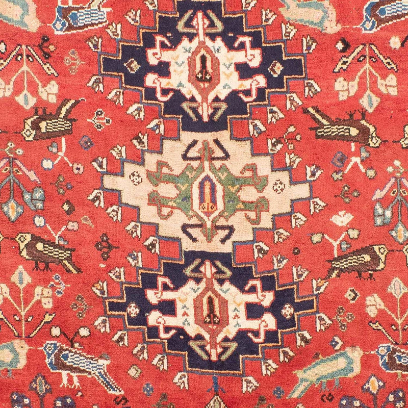 Tapis persan - Nomadic - 257 x 205 cm - rouge