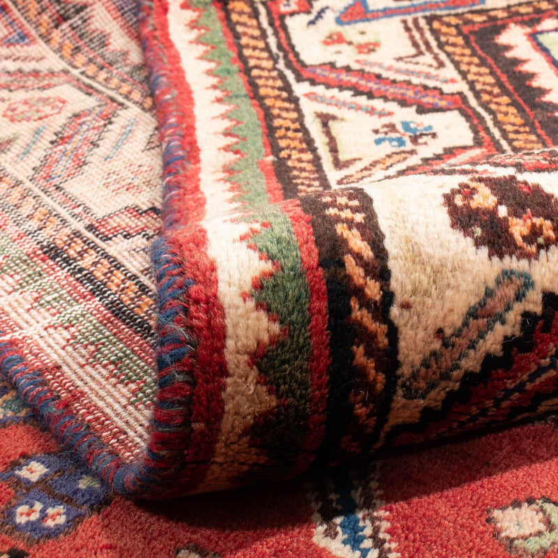 Tapis persan - Nomadic - 257 x 205 cm - rouge