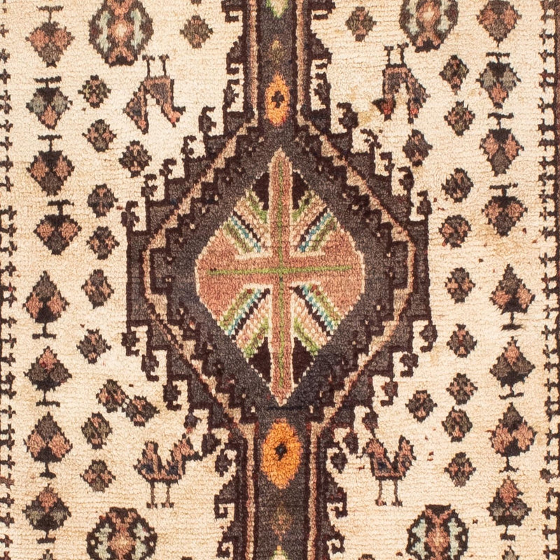 Tapis de couloir Tapis persan - Nomadic - 175 x 73 cm - beige