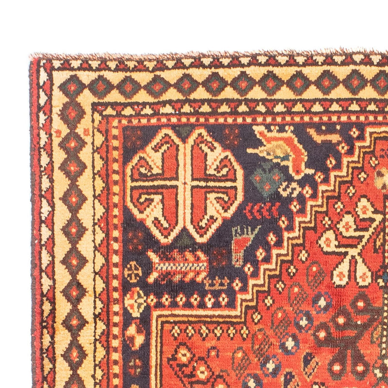 Tapis persan - Nomadic - 144 x 96 cm - rouge