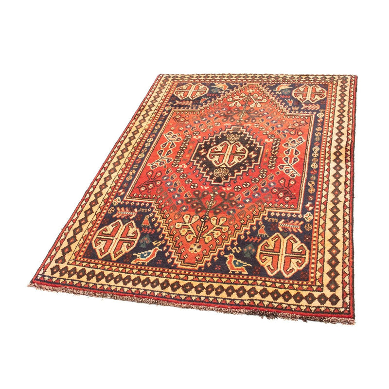 Tapis persan - Nomadic - 144 x 96 cm - rouge