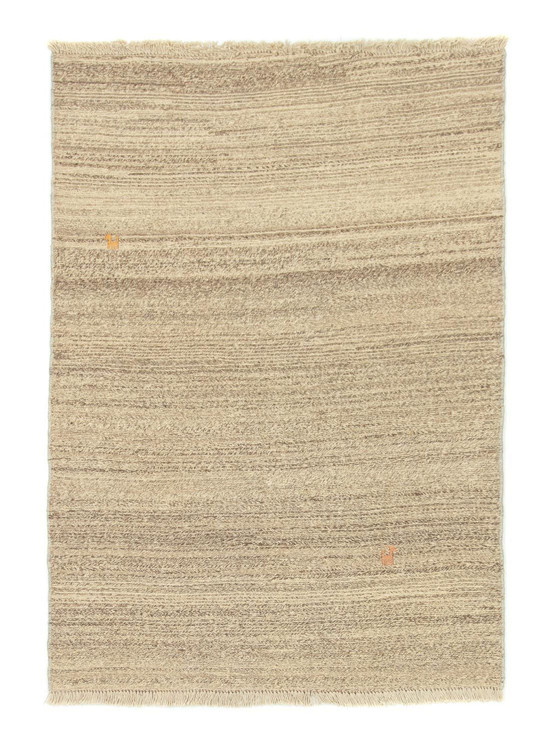 Gabbeh Teppich - Perser 140 x 101 cm - beige