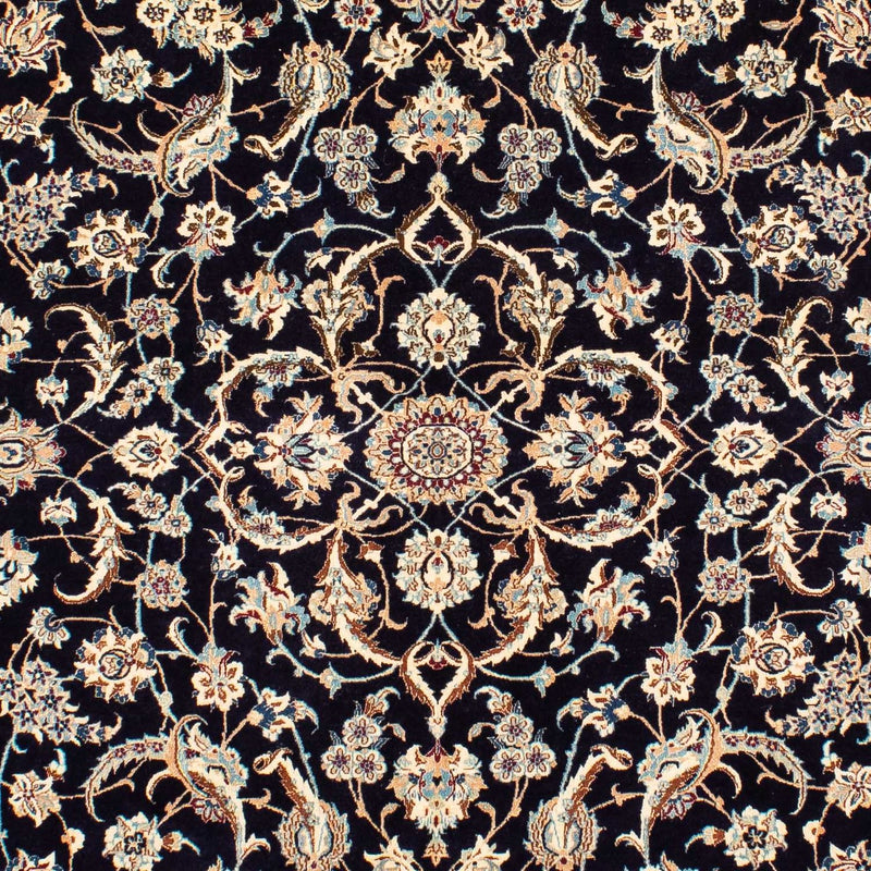 Tapis persan - Nain - Premium - 264 x 172 cm - bleu foncé