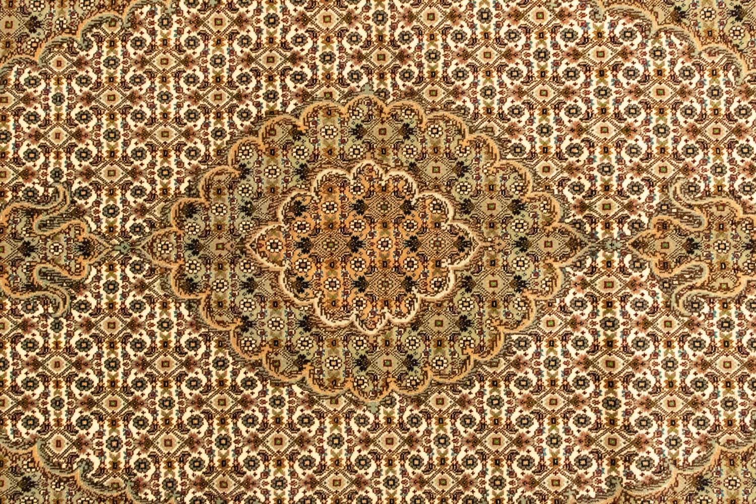Tapis persan - Tabriz - Royal - 166 x 100 cm - marron clair