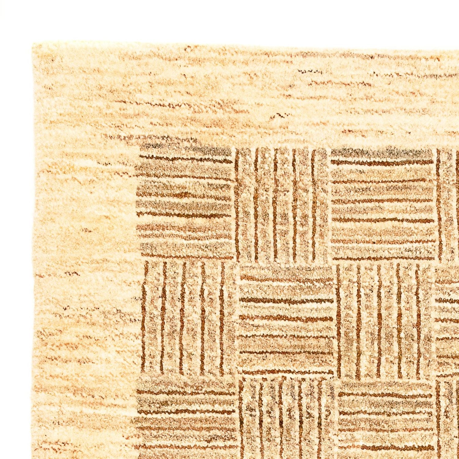 Tapis Gabbeh - Indus - 97 x 62 cm - beige