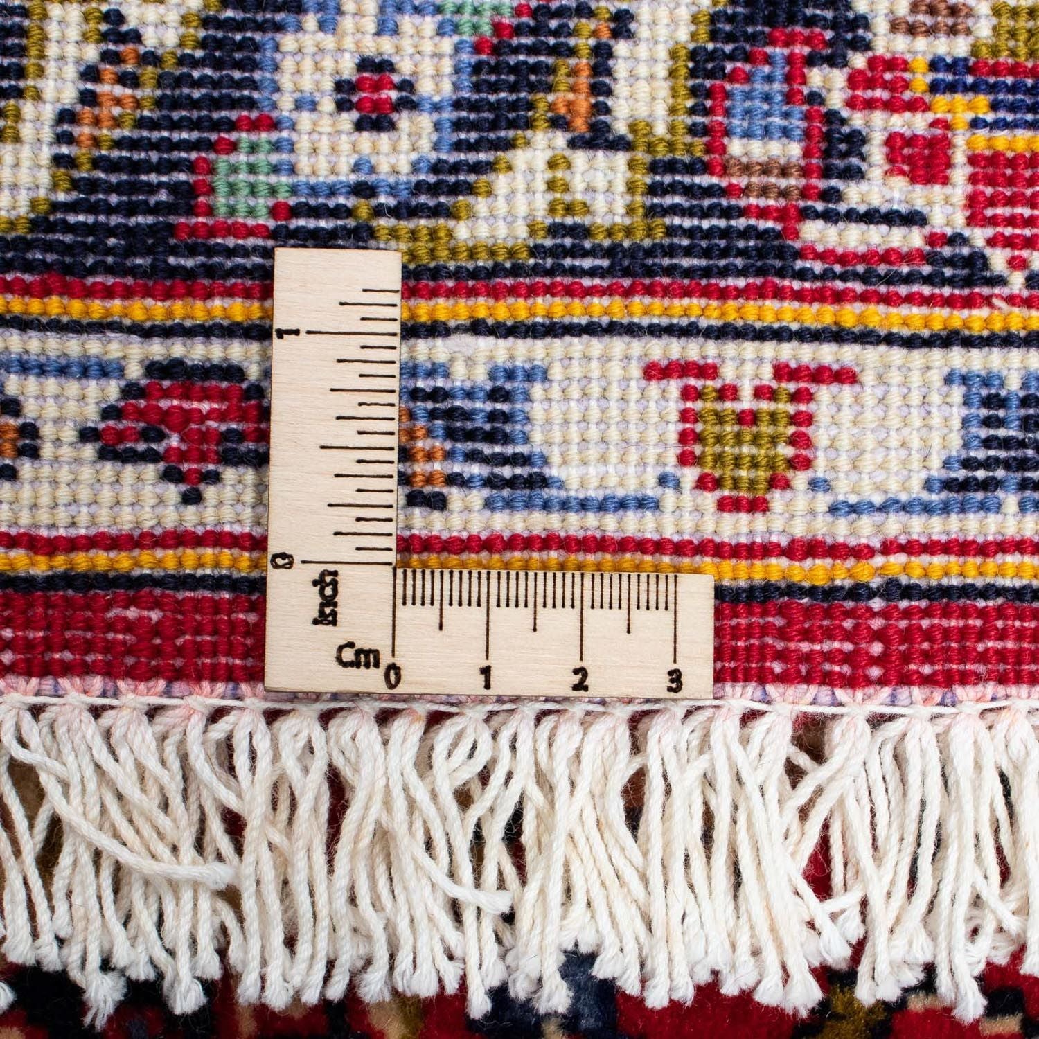 Tapis persan - Keshan - 129 x 70 cm - rouge