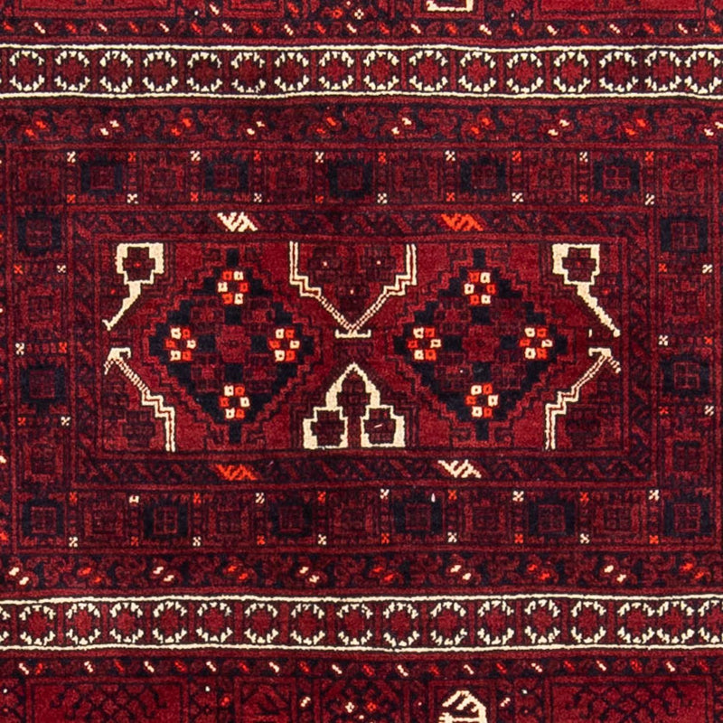 Tapis Turkaman - 240 x 160 cm - rouge foncé