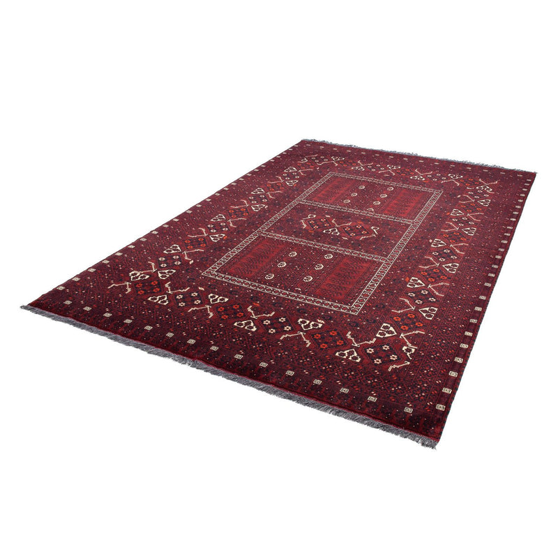 Tapis Turkaman - 240 x 160 cm - rouge foncé