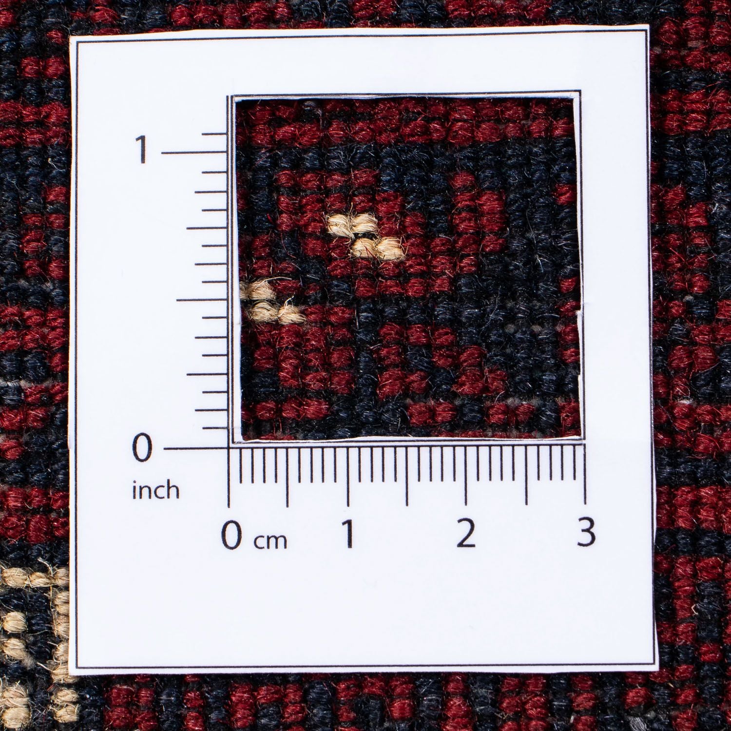 Tapis Turkaman - 240 x 160 cm - rouge foncé