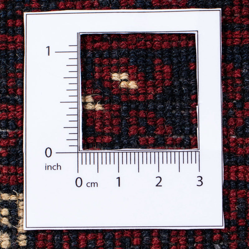 Tapis Turkaman - 240 x 160 cm - rouge foncé