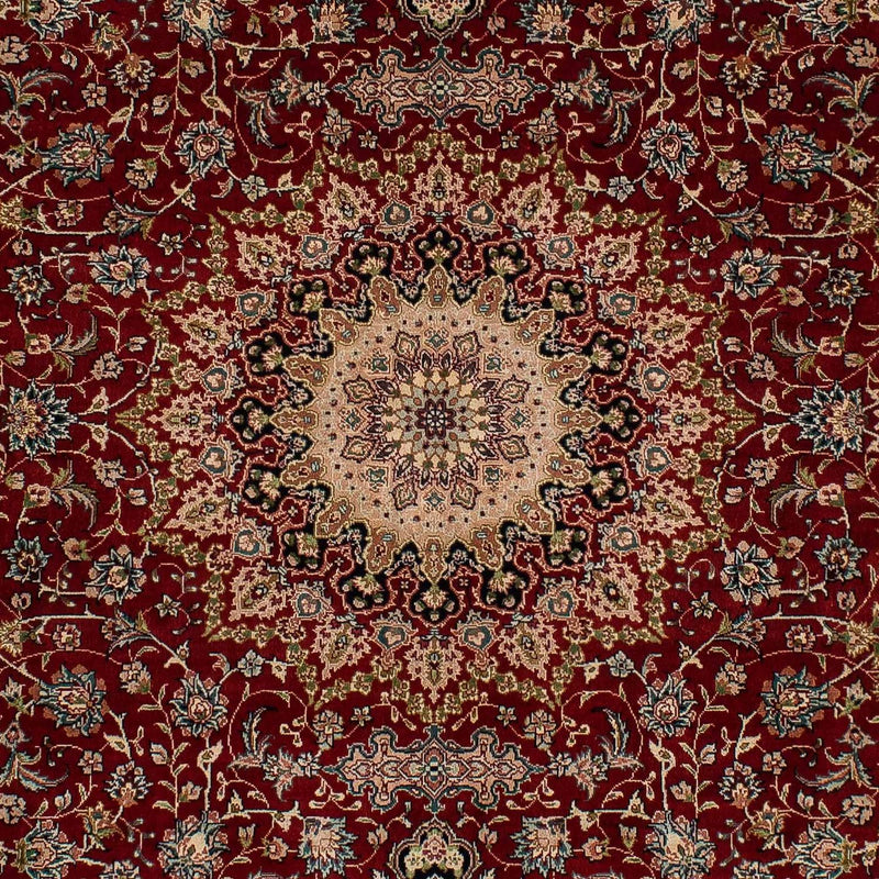 Tapis en soie - Soie chinoise - 183 x 122 cm - rouge foncé
