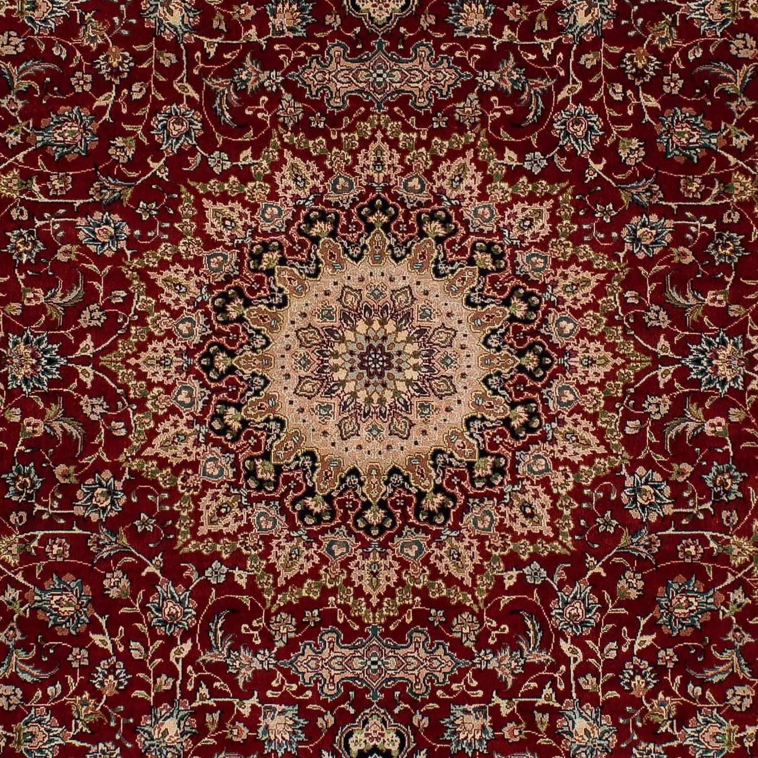 Tapis en soie - Soie chinoise - 183 x 122 cm - rouge foncé