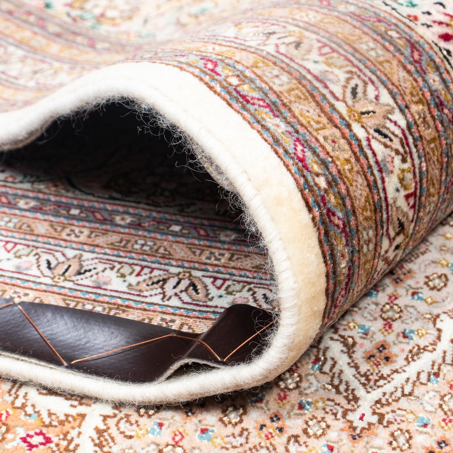 Tapis persan - Tabriz - 363 x 250 cm - marron clair