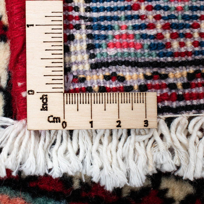 Tapis persan - Nomadic - 120 x 76 cm - rouge foncé