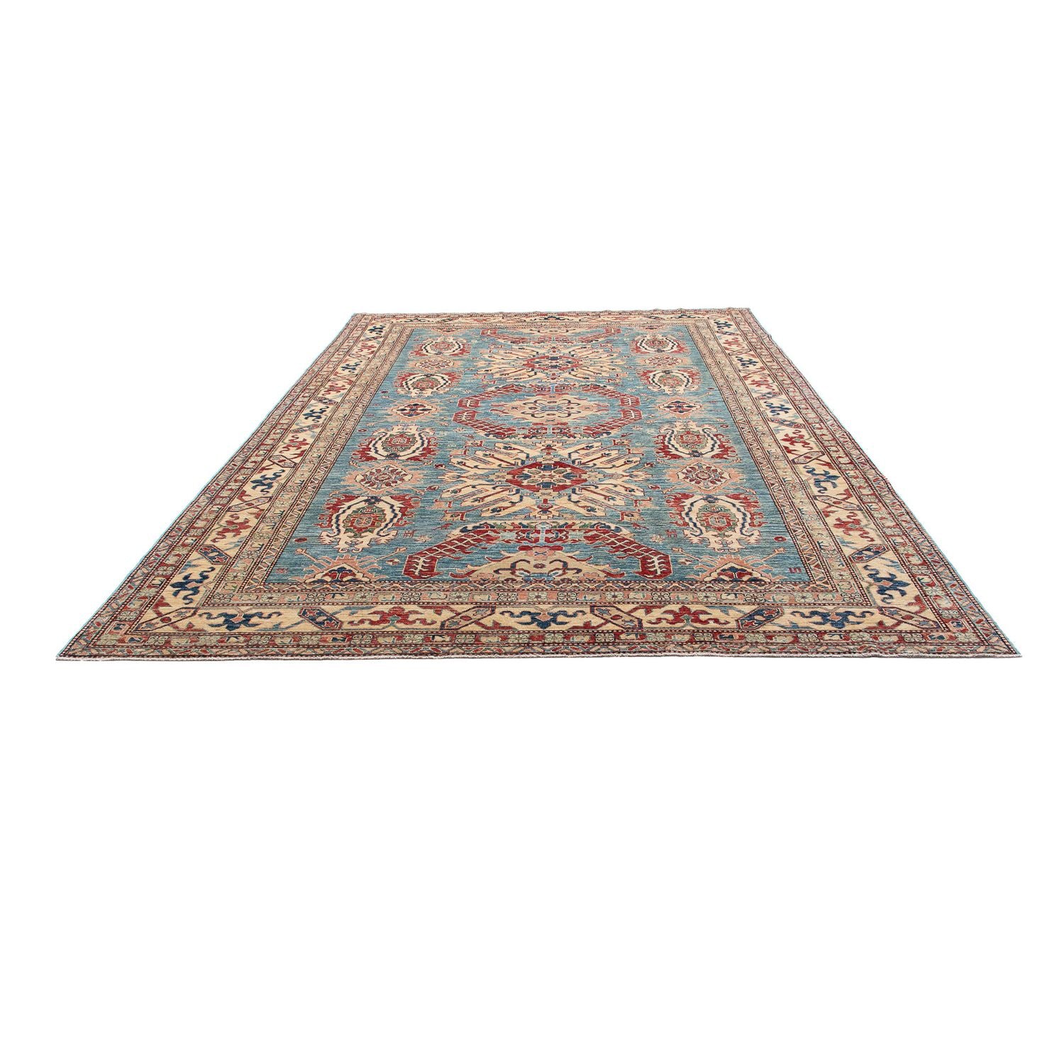 Ziegler Teppich - Kazak 322 x 244 cm - türkis