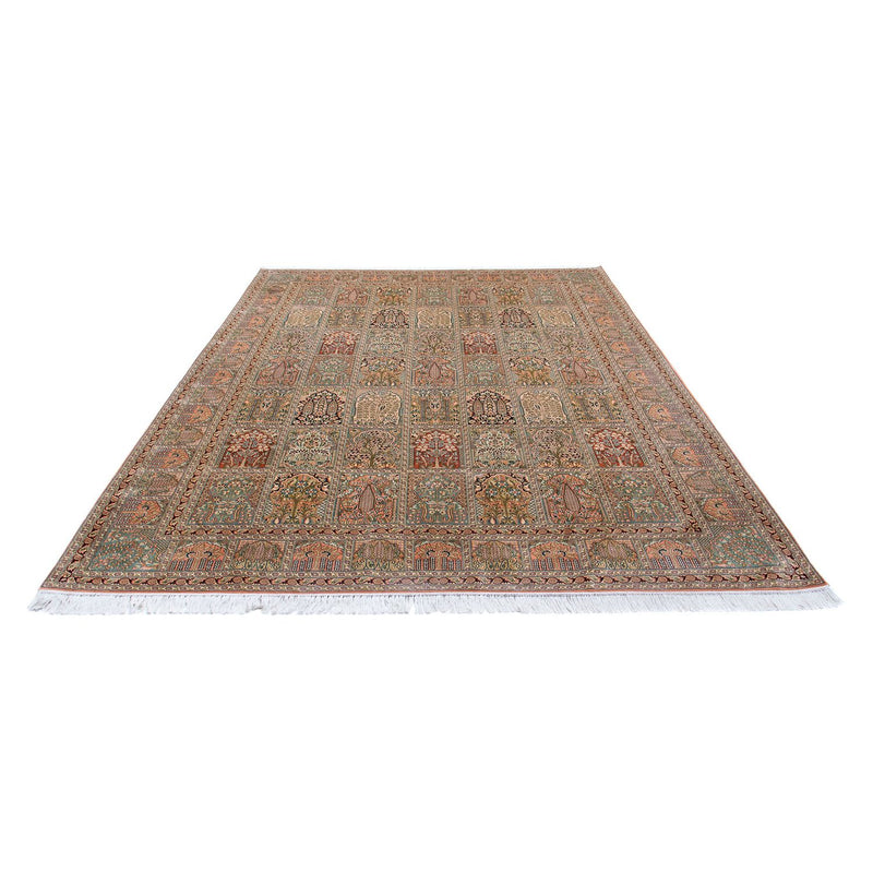 Tapis en soie - Soie du Cachemire - 336 x 251 cm - multicolore