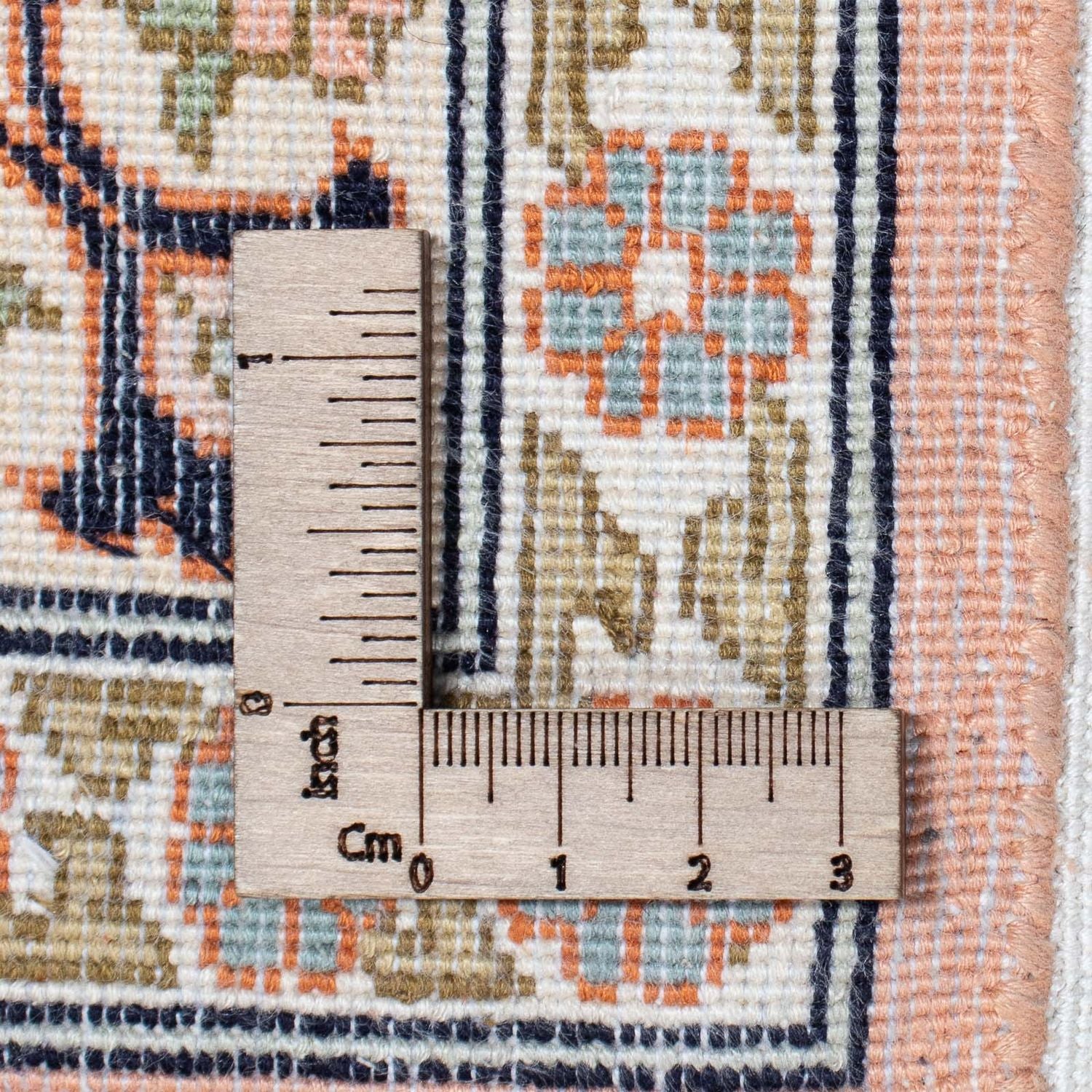 Tapis en soie - Soie du Cachemire - 336 x 251 cm - multicolore