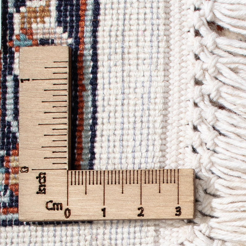 Tapis en soie - Soie du Cachemire carré  - 246 x 243 cm - beige
