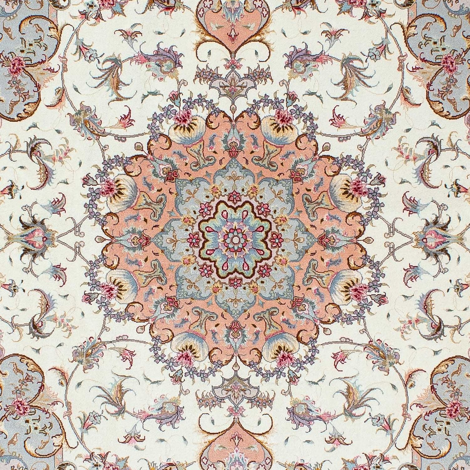 Tapis persan - Tabriz - Royal - 203 x 152 cm - beige