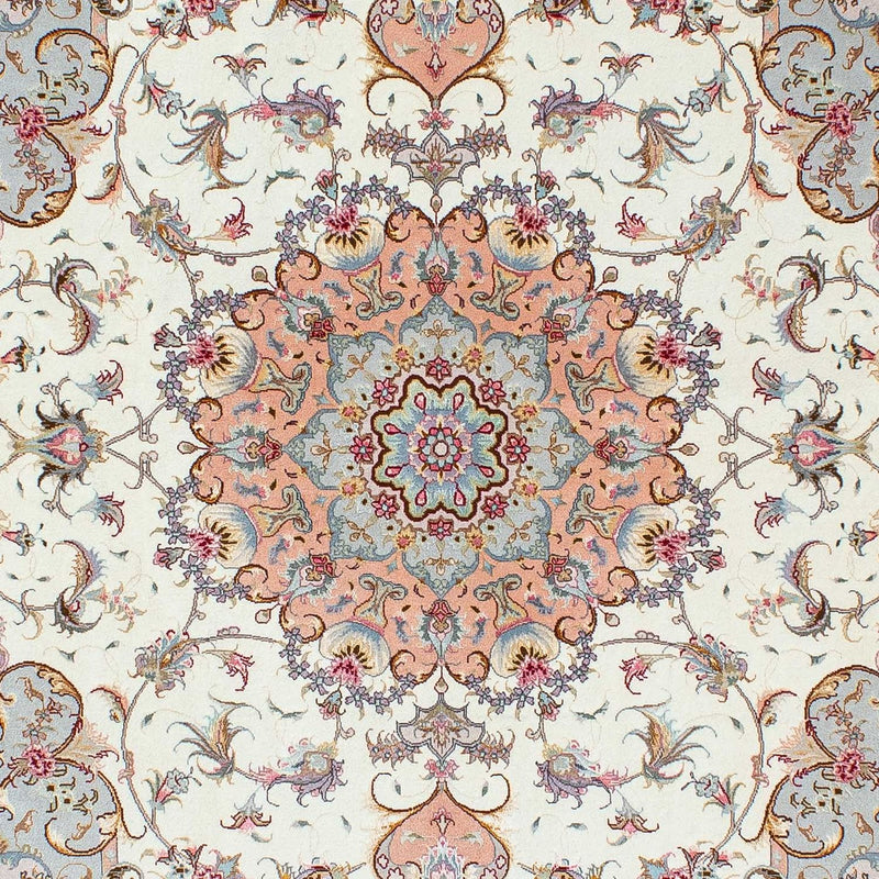 Tapis persan - Tabriz - Royal - 203 x 152 cm - beige