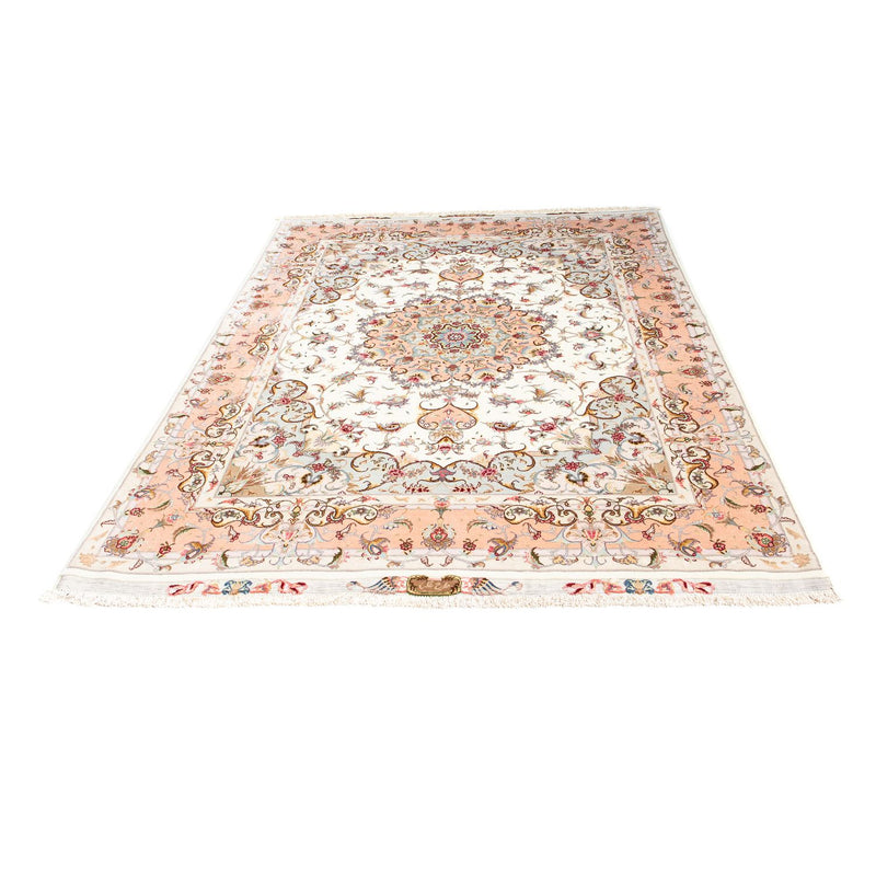 Tapis persan - Tabriz - Royal - 203 x 152 cm - beige