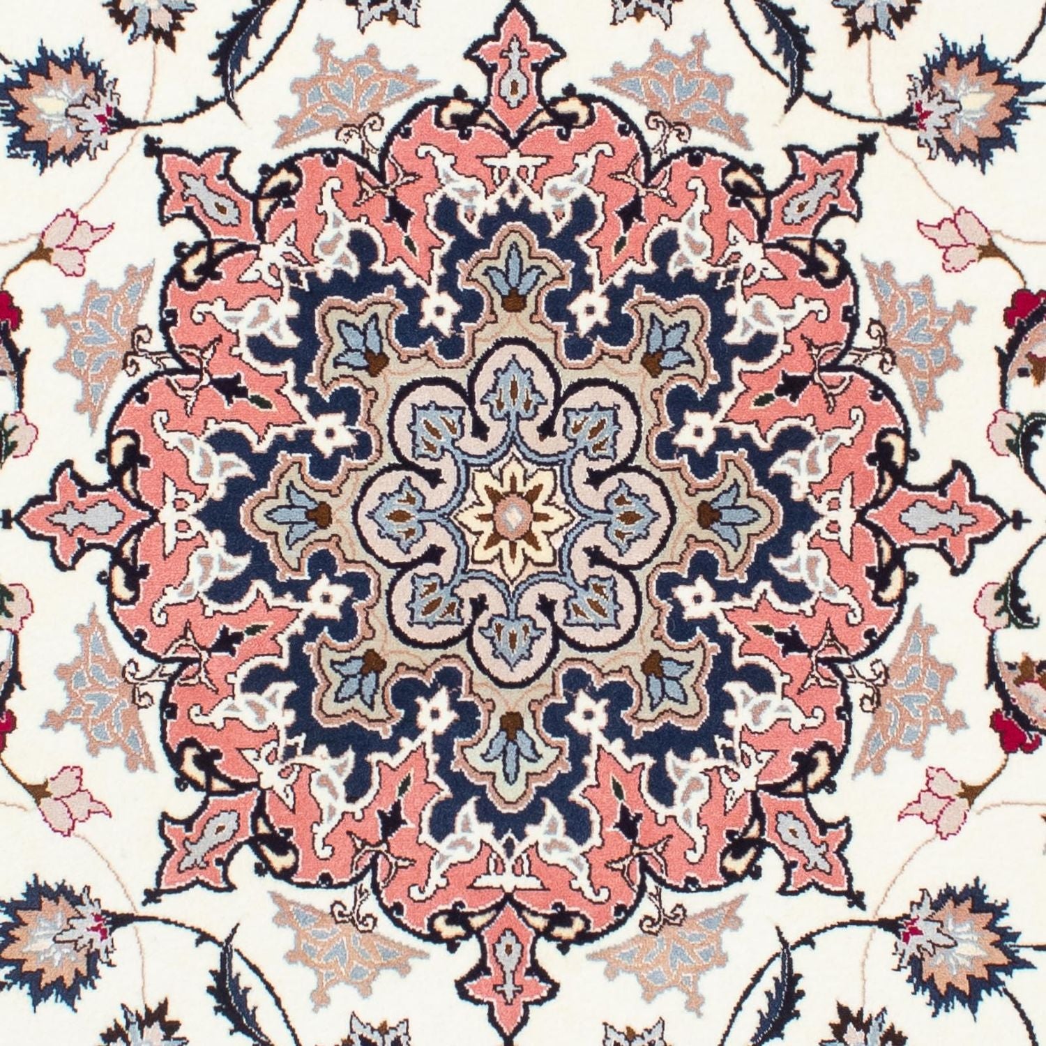 Tapis persan - Tabriz - Royal - 211 x 153 cm - beige