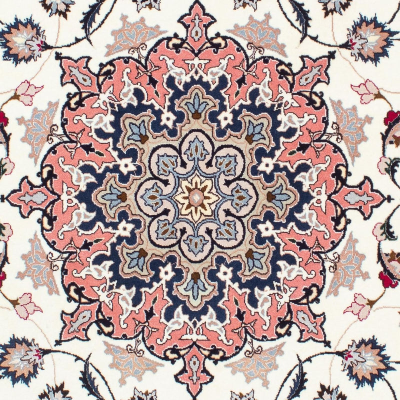 Tapis persan - Tabriz - Royal - 211 x 153 cm - beige