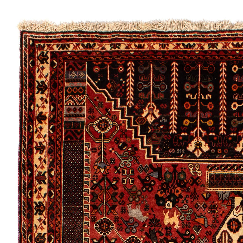 Tapis persan - Nomadic - 297 x 207 cm - rouge foncé