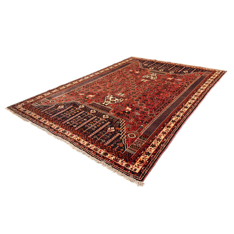 Tapis persan - Nomadic - 297 x 207 cm - rouge foncé