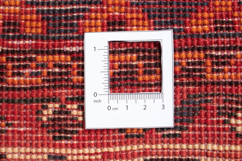 Tapis persan - Nomadic - 297 x 207 cm - rouge foncé