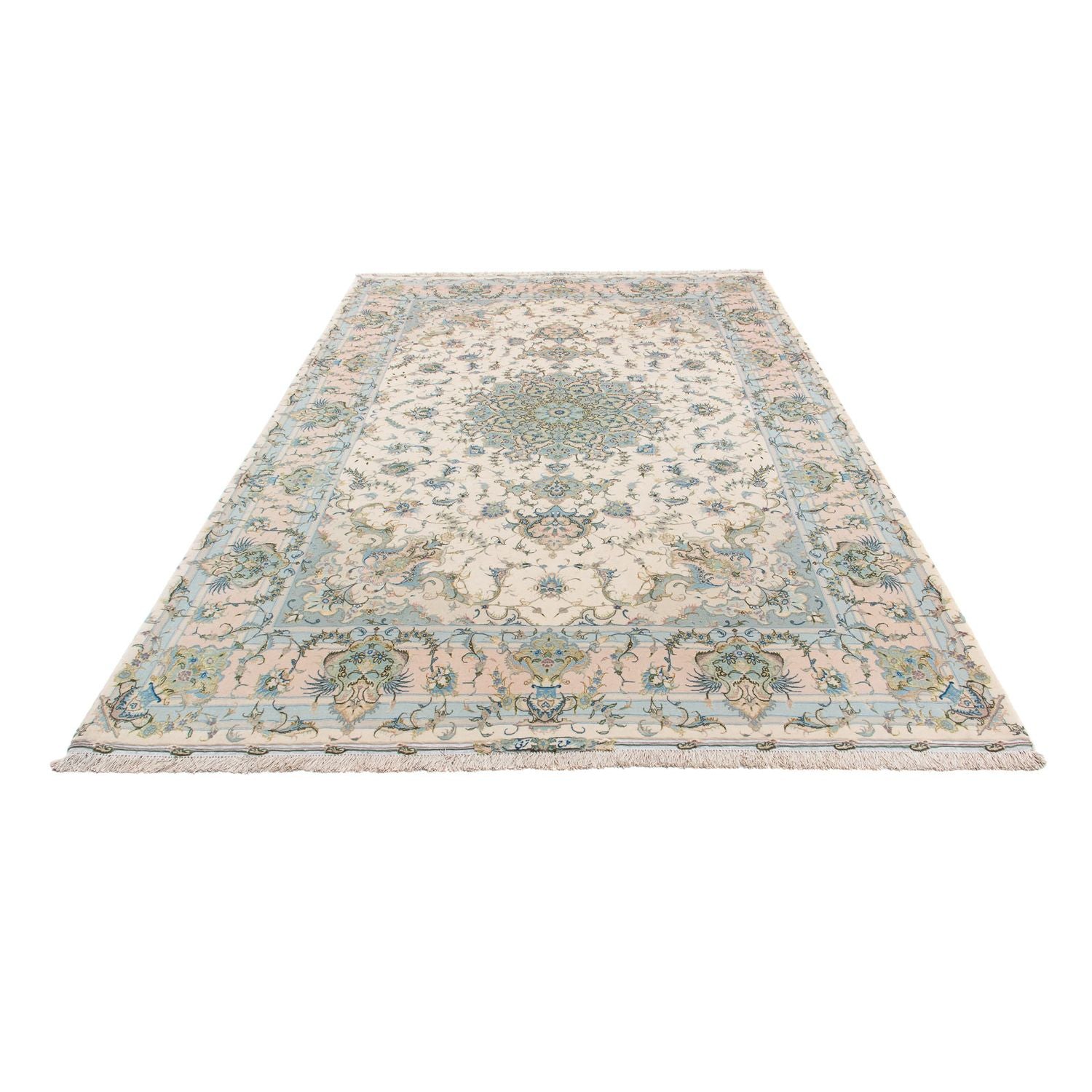 Tapis persan - Tabriz - Royal - 305 x 197 cm - beige