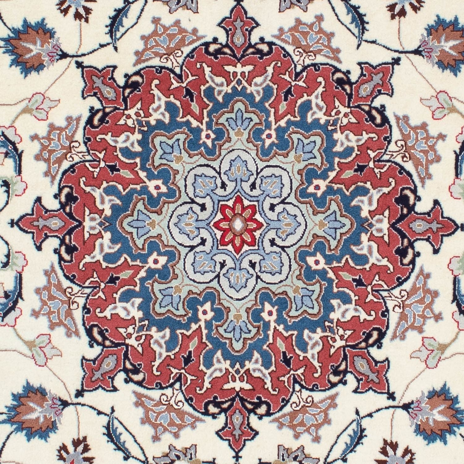 Tapis persan - Tabriz - Royal - 203 x 150 cm - beige